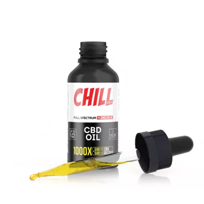 Chill Plus Full Spectrum Delta-8 CBD Oil