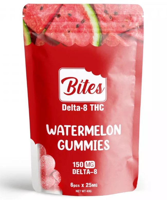 Delta-8 Bites - Watermelon Gummies