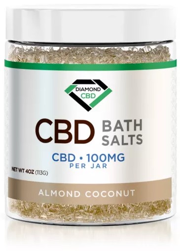 Diamond CBD Bath Salt - Almond Coconut