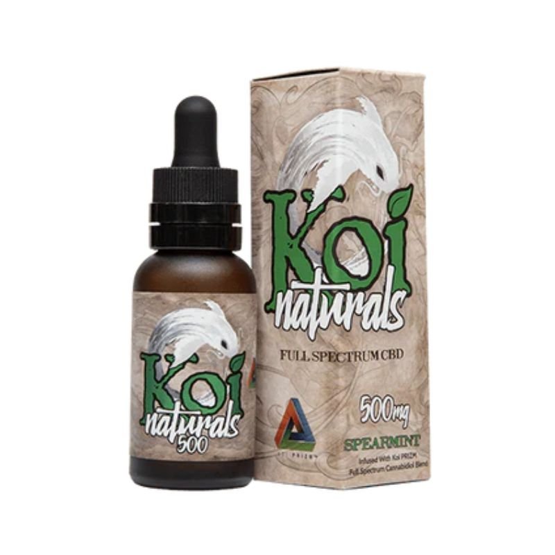 KOI CBD  KOI NATURALS - SPEARMINT CBD OIL TINCTURE