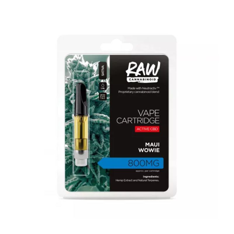 Maui Wowie Cartridge - Active CBD - Cartridge - RAW - 800mg