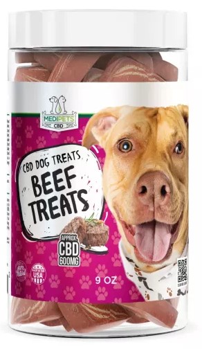 MediPets CBD Dog Treats - Beef Treats
