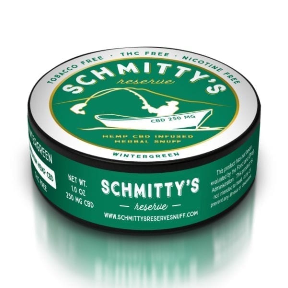 Schmitty’s Snuff Reserve CBD Wintergreen