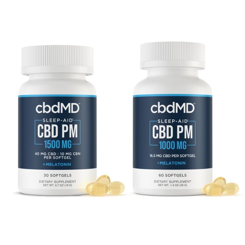 CBD PM Softgel Capsules