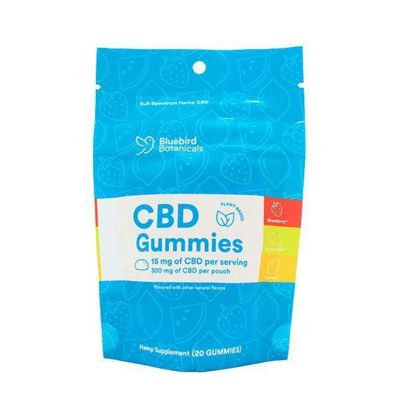 Bluebird Botanicals Full Spectrum CBD Gummies - 300 mg per pack