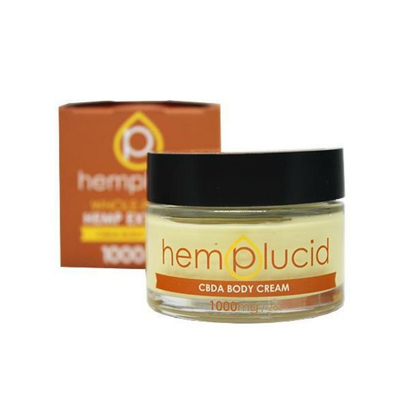 Hemplucid CBD and CBDa Body Cream