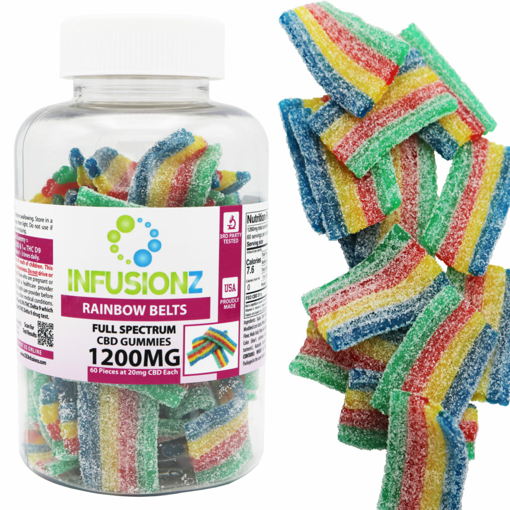 Rainbow Belts – CBD Sour Gummies