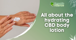 All about the hydrating CBD body lotion